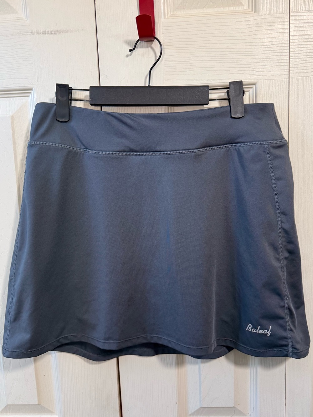 BALEAF Athletic Skort Golf Tennis Running Gray Stretch Womens Size XL